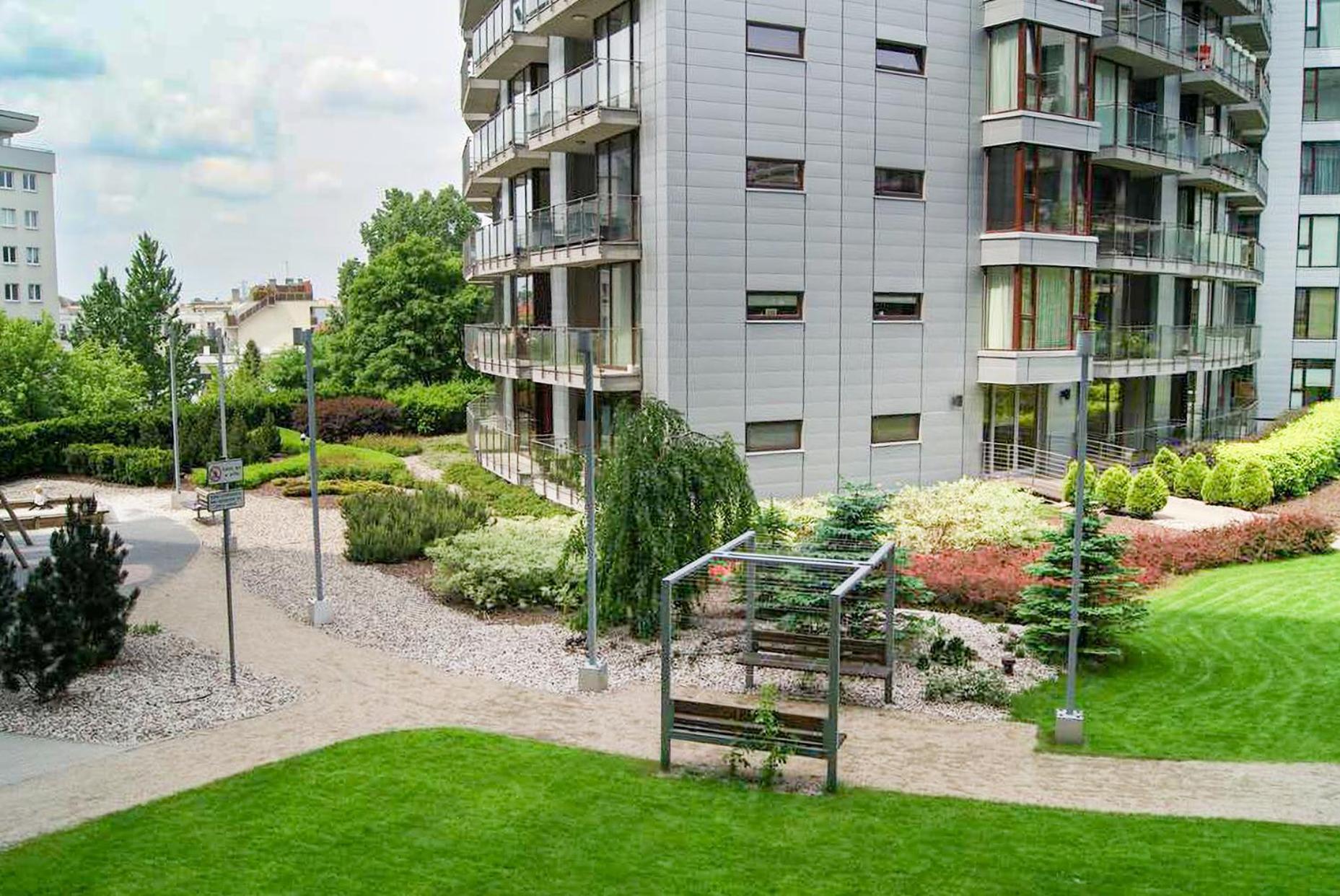 Apartamenty Triton Park Warschau Buitenkant foto