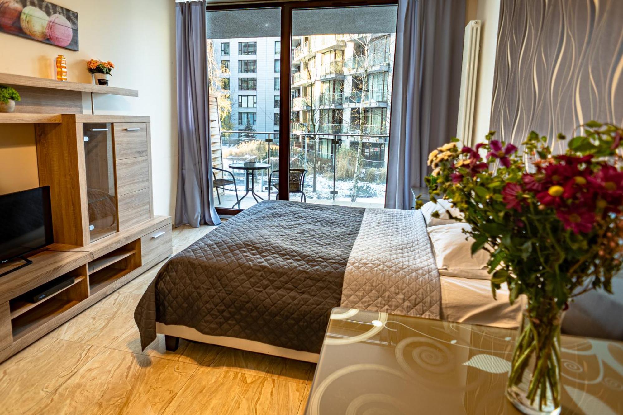 Apartamenty Triton Park Warschau Kamer foto